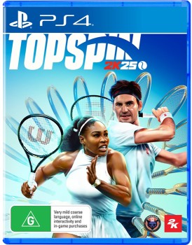 PS4-TopSpin-2K25 on sale
