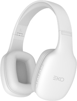 EKO-Bluetooth-Wireless-Headphones-White on sale