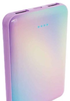 NEW-Laser-5000mAh-Power-Bank-with-Battery-Indicator-Rainbow on sale