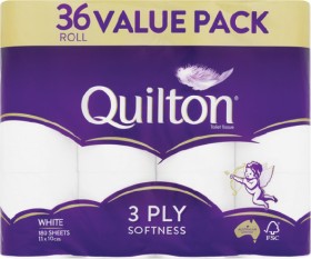 Quilton-Toilet-Paper-36-Pack-3-Ply-180-Sheets on sale