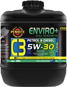 Penrite-Enviro-Plus-C3-5W30-10L on sale