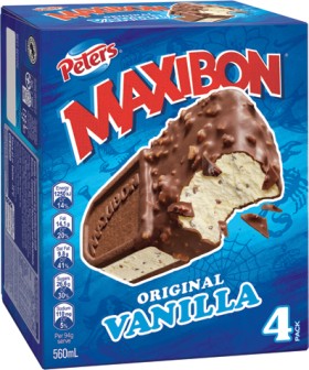Peters-Maxibon-4-Pack-Selected-Varieties on sale