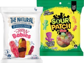 The-Natural-Confectionery-Co-Pascall-or-Sour-Patch-Kids-Bags-150-300g-Selected-Varieties on sale