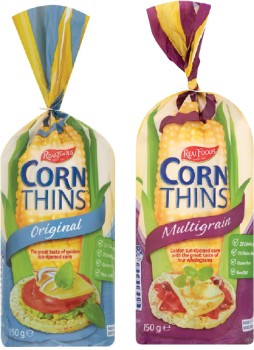 Real-Foods-Rice-or-Corn-Thins-125-150g-Selected-Varieties on sale