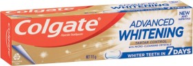 Colgate-MaxFresh-or-Advanced-Whitening-Toothpaste-115g-Selected-Varieties on sale