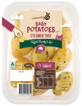 Community-Co-Baby-Potatoes-with-Herb-Butter-400g on sale