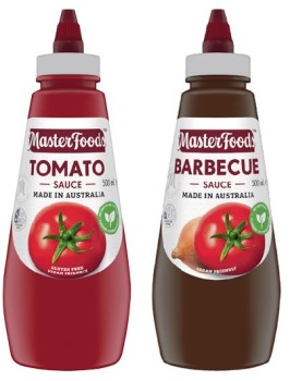 MasterFoods-Squeezy-Sauce-475-500mL-Selected-Varieties on sale