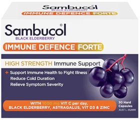 Sambucol-Immune-Defence-Forte-High-Strength-30-Capsules on sale