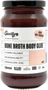 NEW-Gevity-Rx-Bone-Broth-Body-Glue-Boost-390g on sale