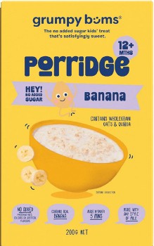 NEW-Grumpy-Bums-Banana-Porridge-200g on sale