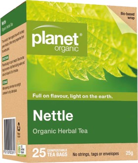 Planet-Organic-Nettle-Herbal-Tea-25-Tea-Bags on sale