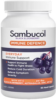 Sambucol-Immune-Defence-Everyday-Support-60-Capsules on sale