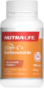 Nutra-Life-Ester-C-Bioflavonoids-100-Tablets on sale