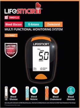 LifeSmart-Multi-Functional-Monitor-for-Blood-Glucose-Ketone-Cholesterol on sale