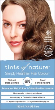 Tints-of-Nature-6N-Natural-Dark-Blonde-Permanent-Hair-Colour-130ml on sale