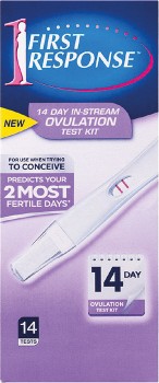 First-Response-14-Day-In-Stream-Ovulation-Test-Kit on sale