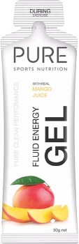 Pure-Fluid-Energy-Gel-Mango-18-x-50g on sale