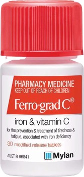 Ferro-grad-C-Iron-Vitamin-C-30-Tablets on sale