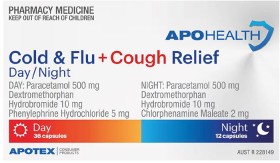 Apohealth-Cold-Flu-Cough-Relief-DayNight-48-Capsules on sale