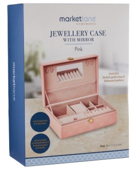 Portable-Jewellery-Case-with-Mirror on sale