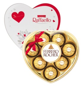 Ferrero-Rocher-8-Pack-or-Ferrero-Raffaello-10-Pack-Heart-Chocolate-Gift-Boxes-100g on sale