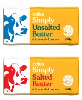 Coles-Simply-Butter-250g on sale