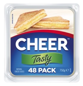 Cheer-Cheese-Slices-750g on sale