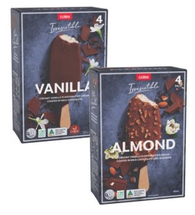 Coles-Irresistible-Ice-Cream-4-Pack-400mL on sale