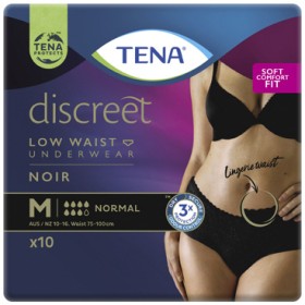 Tena-Womens-Pants-Low-Waist-Normal-Medium-Incontinence-Pant-10-Pack on sale