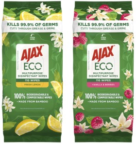Ajax-Multipurpose-Wipes-110-Pack on sale