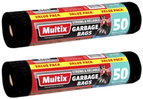 Multix-Strong-Reliable-56-Litre-Garbage-Bags-50-Pack on sale