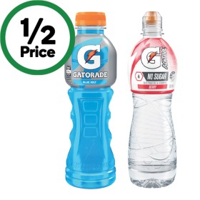Gatorade-Sports-Drink-or-G-Active-Flavoured-Water-600ml on sale
