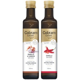 Cobram-Estate-Extra-Virgin-Olive-Oil-Infused-250ml on sale