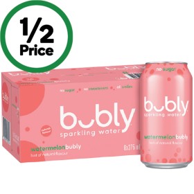 Bubly-Sparkling-Water-8-x-375ml on sale