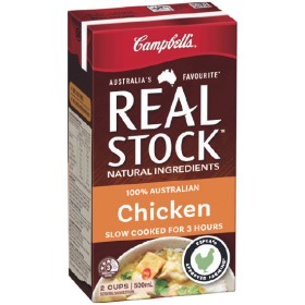 Campbells-Real-Stock-500ml on sale