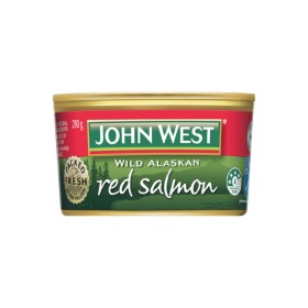 John-West-Red-Salmon-210g on sale