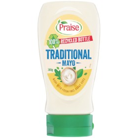 Praise-Traditional-Mayonnaise-365-410g on sale