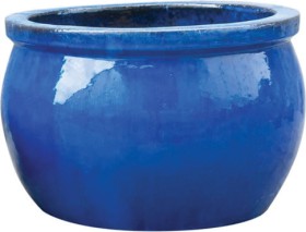 Blue-Ceramic-Pot-33x52cm on sale