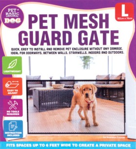 Pet-Mesh-Guard-Gate-182x76cm on sale