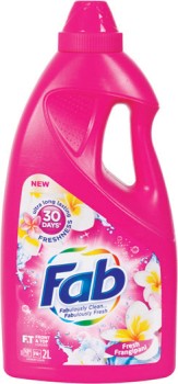 Fab-Laundry-2-Litre-Liquid-or-23kg-Powder on sale