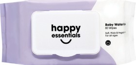 Happy-Essentials-Baby-Water-Wipes-80-Pack on sale