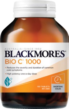 Blackmores-Bio-C-1000mg-150-Tablets on sale