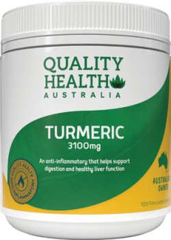Quality-Health-Turmeric-3100mg-100-Tablets on sale