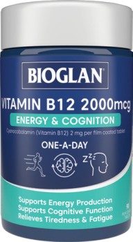 Bioglan-Vitamin-B12-2000mcg-Energy-Cognition-90-Tablets on sale