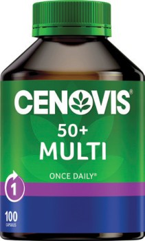 Cenovis-Once-Daily-50-Multi-100-Capsules on sale