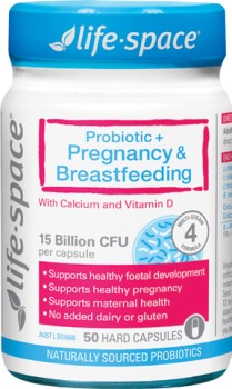 Life-Space-Probiotic-Pregnancy-Breastfeeding-50-Capsules on sale