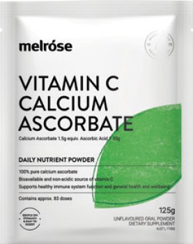 Melrose-Vitamin-C-Calcium-Ascorbate-Powder-125g on sale