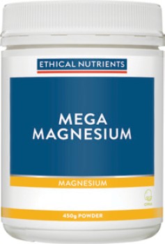 Ethical-Nutrients-Mega-Magnesium-Powder-Citrus-450g on sale