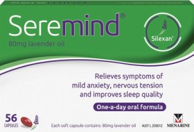 Seremind-Lavender-Oil-80mg-56-Capsules on sale