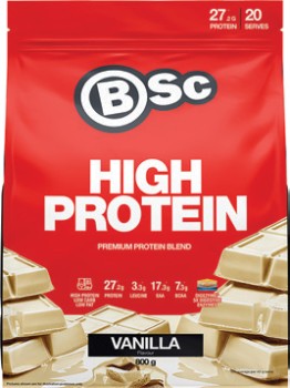 BSc-High-Protein-Vanilla-800g on sale
